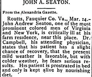 John A. Seaton Seaton