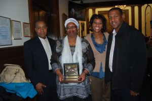 From left - Mumini, Char, Maimoona and Dwayne